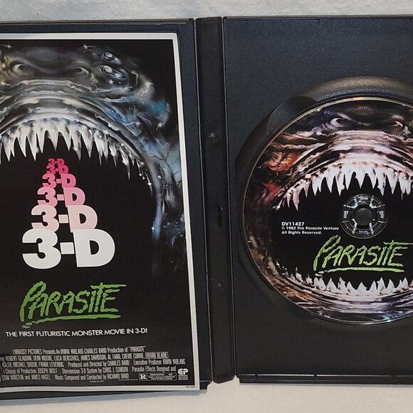 Parasite - Demi Moore Horror Sci-Fi 1982 Charles Band DVD 2002 Anchor Bay Ex Con - Picture 3 of 3